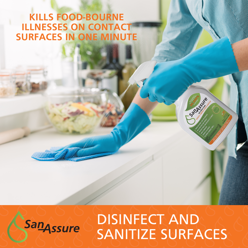 (2) 32 Oz. Cleaner and Disinfectant